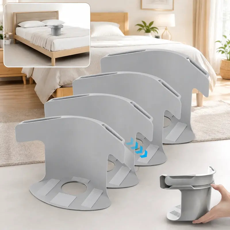 4-Pack Heavy Duty Bed Sheet Clips, Locking Mattress Corner Holders👔