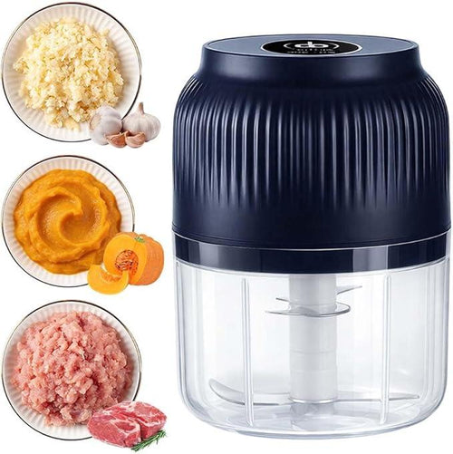 💕Hot sale 49% OFF⚡ Mini Electric Food Shredder – Portable USB Meat Grinder & Garlic Chopper