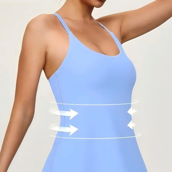 Final 3 Hours: 50%OFF🔥Athletic Dress with Unique Built-in Shorts