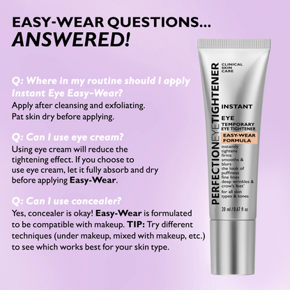 🌸 Instant Eye Tightener Easy-Wear Formula With Brush Free! ✨ Firming Effect Lasts All Day