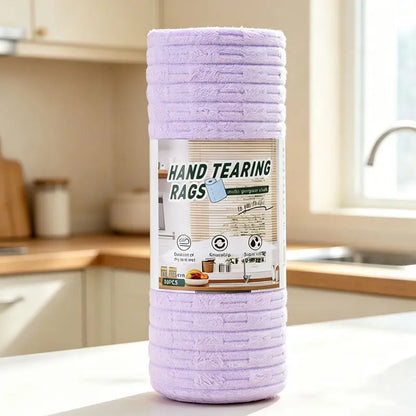 🧽Reusable Antibacterial Cleaning Cloths – Heavy-Duty, Super Absorbent, Lint-Free & Streak-Free