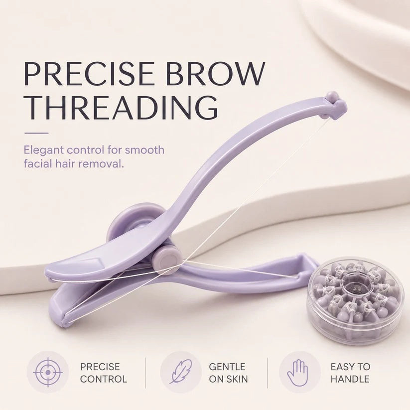 Precise Brow Threading Tool