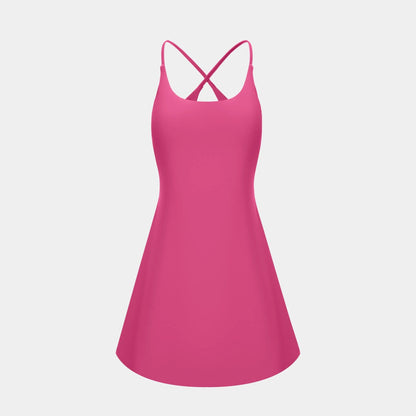 Final 3 Hours: 50%OFF🔥Athletic Dress with Unique Built-in Shorts