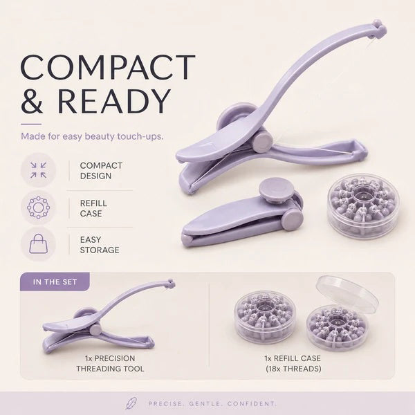 Precise Brow Threading Tool