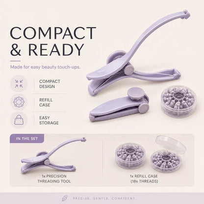Precise Brow Threading Tool