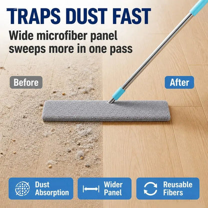 🧹 Flexible Gap Duster – Microfiber Cleaning Brush for Hard-to-Reach Spaces, Under Sofa & Bed Dust Cleaner