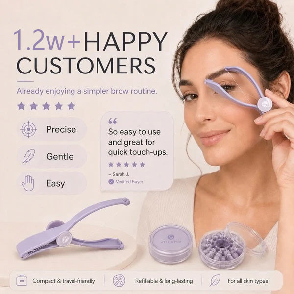 Precise Brow Threading Tool