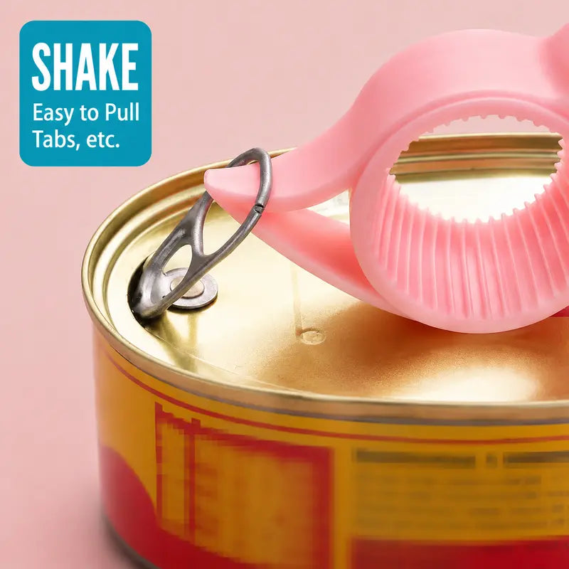 🐰 4-in-1 Easy Grip Bottle & Jar Opener – Twist, Lift, Pop & Open with Less Effort ✨