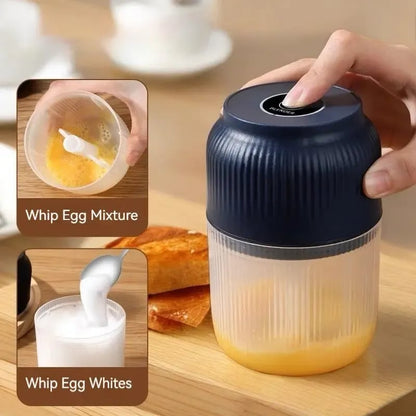 💕Hot sale 49% OFF⚡ Mini Electric Food Shredder – Portable USB Meat Grinder & Garlic Chopper
