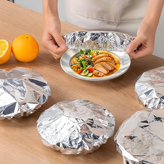 Cresolix™ Stretchable Food Covers Keep Food Covered, Protected & Ready To Enjoy In Seconds