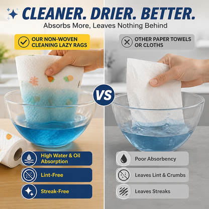 ✨ Reusable Cleaning Cloths – Lint-Free & Super Absorbent 🧽