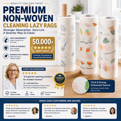 ✨ Reusable Cleaning Cloths – Lint-Free & Super Absorbent 🧽