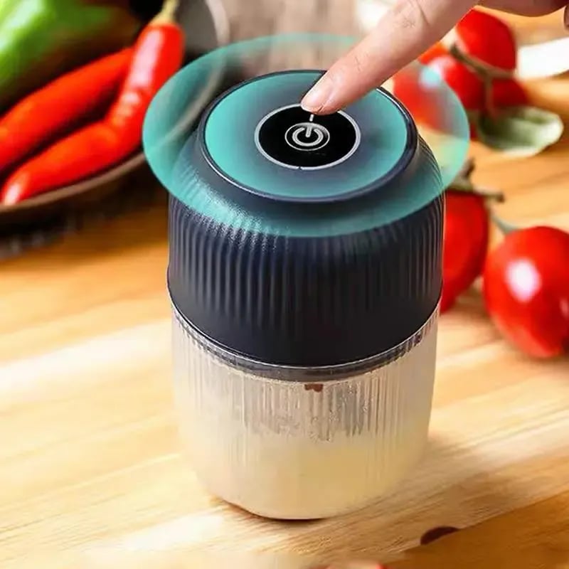 💕Hot sale 49% OFF⚡ Mini Electric Food Shredder – Portable USB Meat Grinder & Garlic Chopper