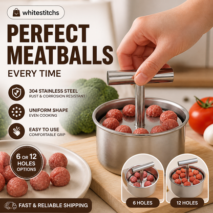📢📢50% OFF !! ⏰Kitchen Stainless Steel Meatball Mould