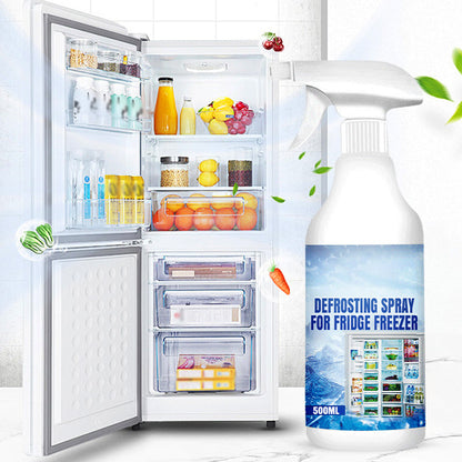 ❄️ Melt Ice & Frost Fast — Easy Spray & Wipe Freezer Defroster | Helps Prevent Re-Freezing 🧊
