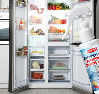 ❄️ Melt Ice & Frost Fast — Easy Spray & Wipe Freezer Defroster | Helps Prevent Re-Freezing 🧊