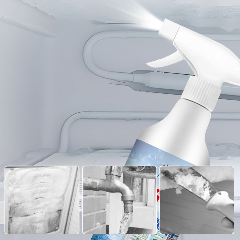 ❄️ Melt Ice & Frost Fast — Easy Spray & Wipe Freezer Defroster | Helps Prevent Re-Freezing 🧊