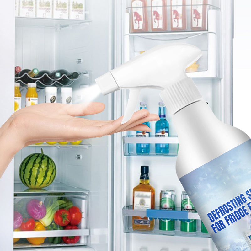 ❄️ Melt Ice & Frost Fast — Easy Spray & Wipe Freezer Defroster | Helps Prevent Re-Freezing 🧊