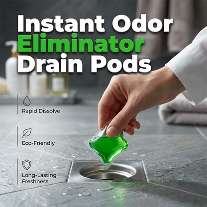 🥳2026 HOT SALE🥳Drain Deodorizer Pods – Bio‑enzyme formula neutralizes smells at the source. Instant fresh scent, no harsh chemicals. Say goodbye to embarrassing odours. 🚰✅