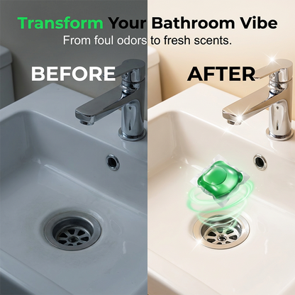 🥳2026 HOT SALE🥳Drain Deodorizer Pods – Bio‑enzyme formula neutralizes smells at the source. Instant fresh scent, no harsh chemicals. Say goodbye to embarrassing odours. 🚰✅