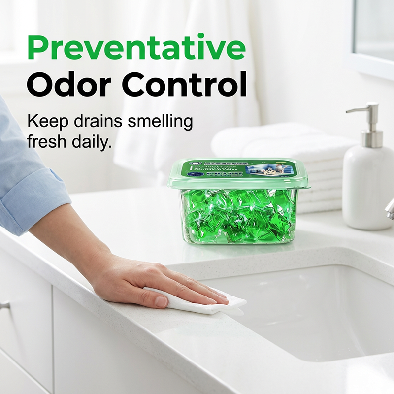 🥳2026 HOT SALE🥳Drain Deodorizer Pods – Bio‑enzyme formula neutralizes smells at the source. Instant fresh scent, no harsh chemicals. Say goodbye to embarrassing odours. 🚰✅