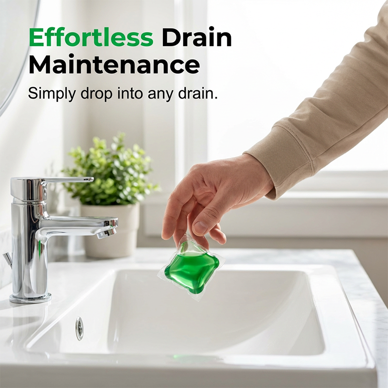 🥳2026 HOT SALE🥳Drain Deodorizer Pods – Bio‑enzyme formula neutralizes smells at the source. Instant fresh scent, no harsh chemicals. Say goodbye to embarrassing odours. 🚰✅