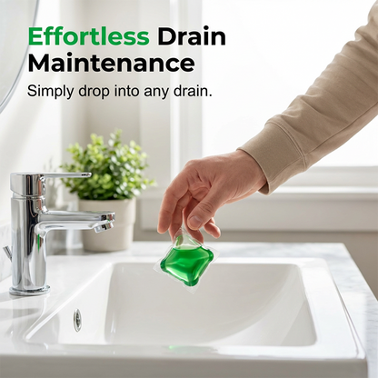 🥳2026 HOT SALE🥳Drain Deodorizer Pods – Bio‑enzyme formula neutralizes smells at the source. Instant fresh scent, no harsh chemicals. Say goodbye to embarrassing odours. 🚰✅