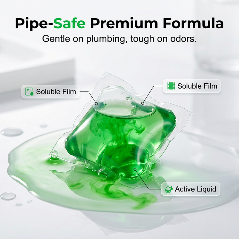 🥳2026 HOT SALE🥳Drain Deodorizer Pods – Bio‑enzyme formula neutralizes smells at the source. Instant fresh scent, no harsh chemicals. Say goodbye to embarrassing odours. 🚰✅