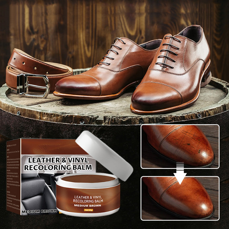 🛋️✨ Leather Repair Paste – Restore Scratches & Scuffs, Refresh Worn Leather 🛡️