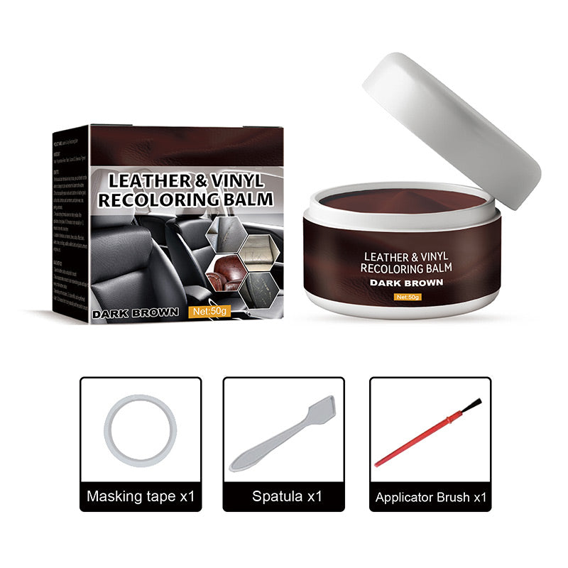 🛋️✨ Leather Repair Paste – Restore Scratches & Scuffs, Refresh Worn Leather 🛡️
