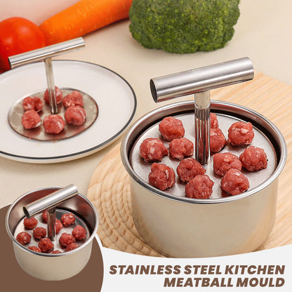 📢📢50% OFF !! ⏰Kitchen Stainless Steel Meatball Mould