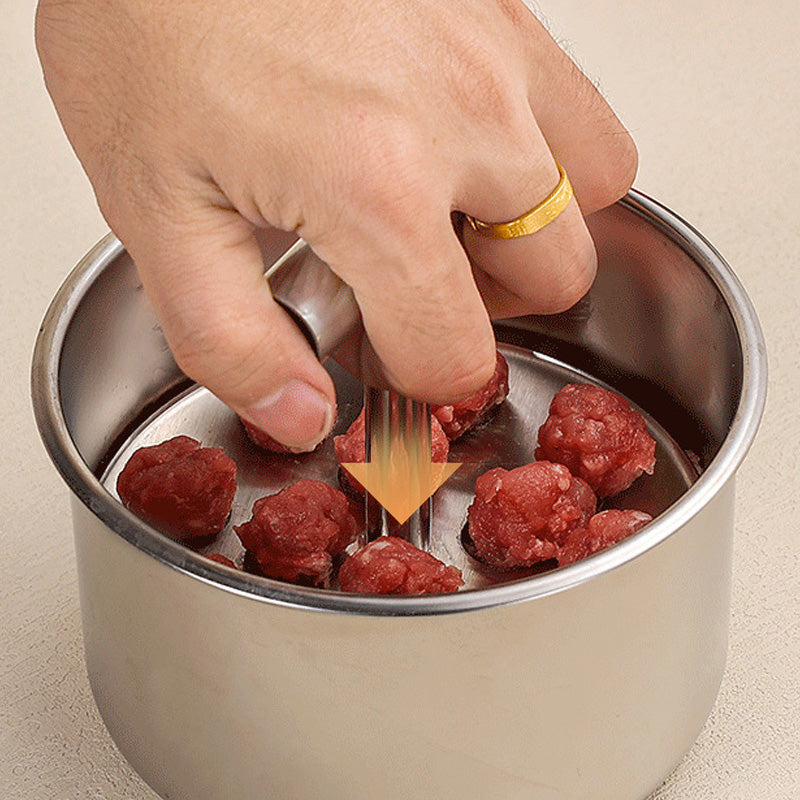 📢📢50% OFF !! ⏰Kitchen Stainless Steel Meatball Mould